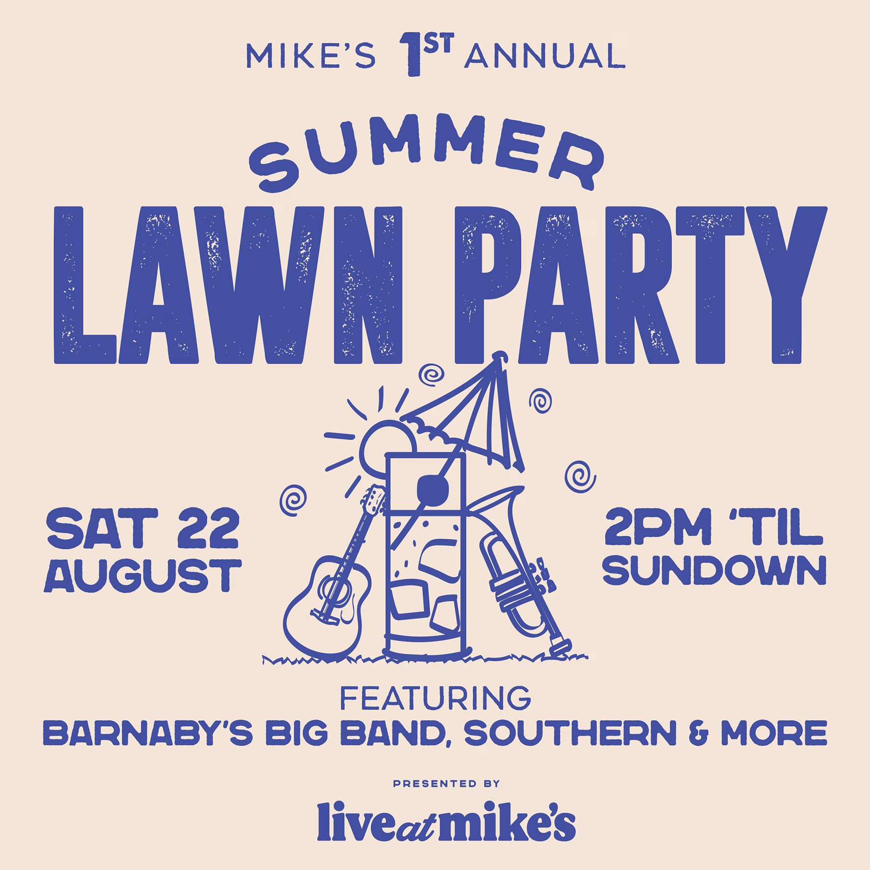 Mike’s (1st Annual) Lawn Party at The Beacon